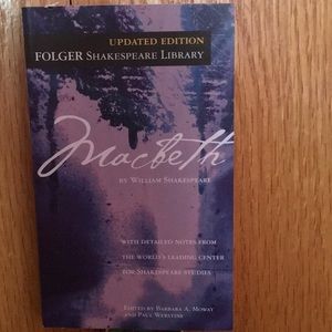 Hello everyone! I am selling a Macbeth book
